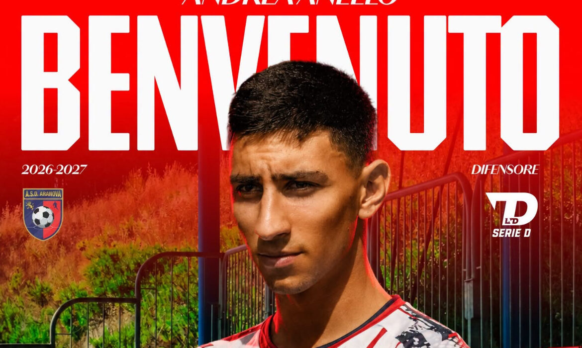 L’Aranova annuncia il difensore ex Montespaccato Andrea Anello