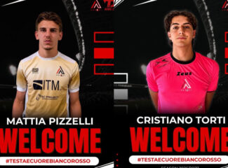 Il Città di Anagni rinforza il reparto under con i classe 2007 Mattia Pizzelli e Cristiano Torti