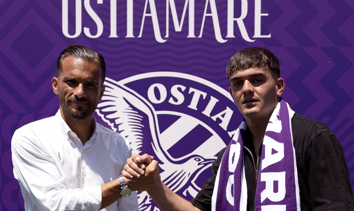 Ostiamare, ufficiale il centrocampista classe 2006 proveniente dal Genoa Filippo Carbone