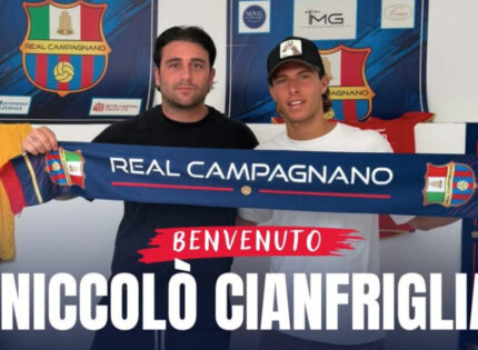 Il Real Campagnano annuncia il terzino sinistro classe 2007 Niccoló Cianfriglia