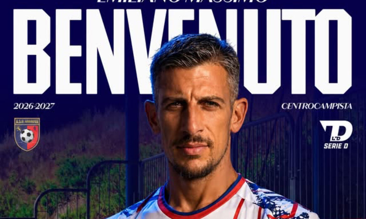 Colpo di spessore per l’Aranova: dal Trastevere arriva Emiliano Massimo