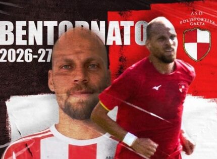 Il Gaeta rinforza il centrocampo: ufficiale il ritorno di Armin Ramcesky e l’arrivo dello spagnolo De La Fuente Alonso