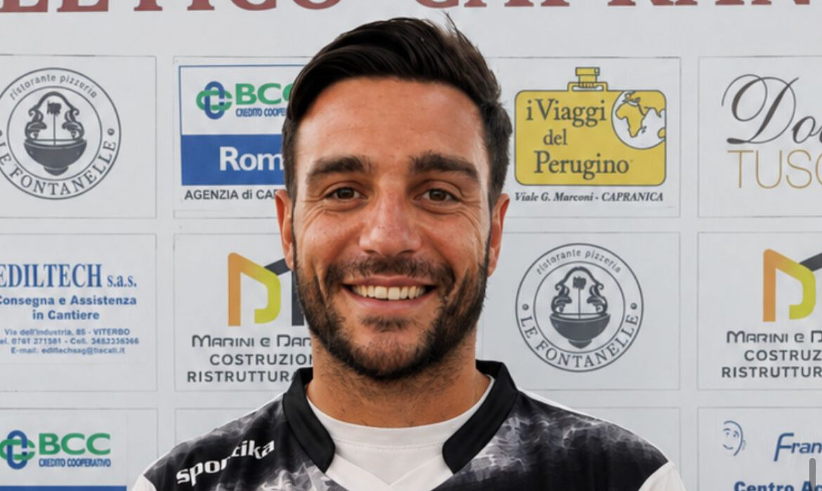 L’ex Viterbese e Terracina Francesco Manoni è il colpo per il centrocampo dell’Atletico Capranica
