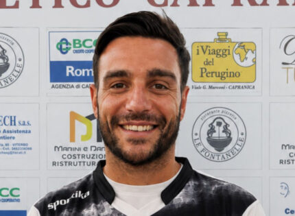 L’ex Viterbese e Terracina Francesco Manoni è il colpo per il centrocampo dell’Atletico Capranica