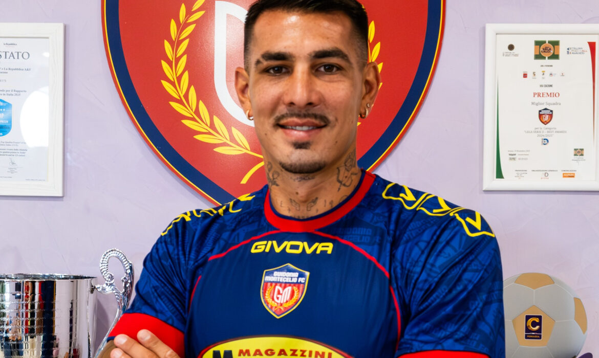 Il Guidonia Montecelio rinforza l’attacco con l’argentino proveniente dalla Salernitana Franco Ferrari