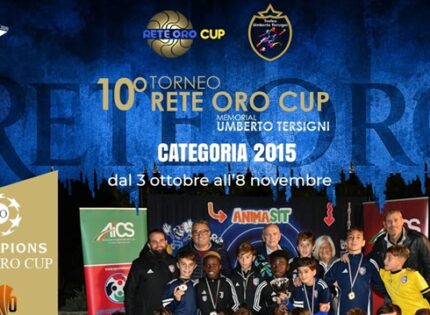 10ª EDIZIONE  RETE ORO CUP – MEMORIAL UMBERTO TERSIGNI: Sport, formazione, giornalismo e sostenibilità al centro di un progetto dedicato ai giovani